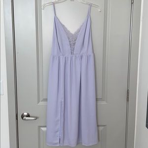 Flirty Lavender/Lilac Lace Dress Lulu’s NWOT